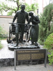 Handcart Pioneer Monument